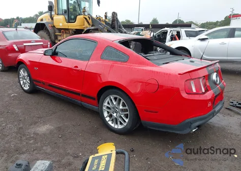 2012 Ford Mustang Gt Premium из США, поврежденный, VIN 1ZVBP8CF4C5269433